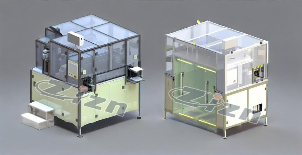 MLCC 焼結 焼成爐自動投入回収設備 CL2100+CL2200 MLCC 焼結 焼成爐自動投入回収設備 CL2100+CL2200